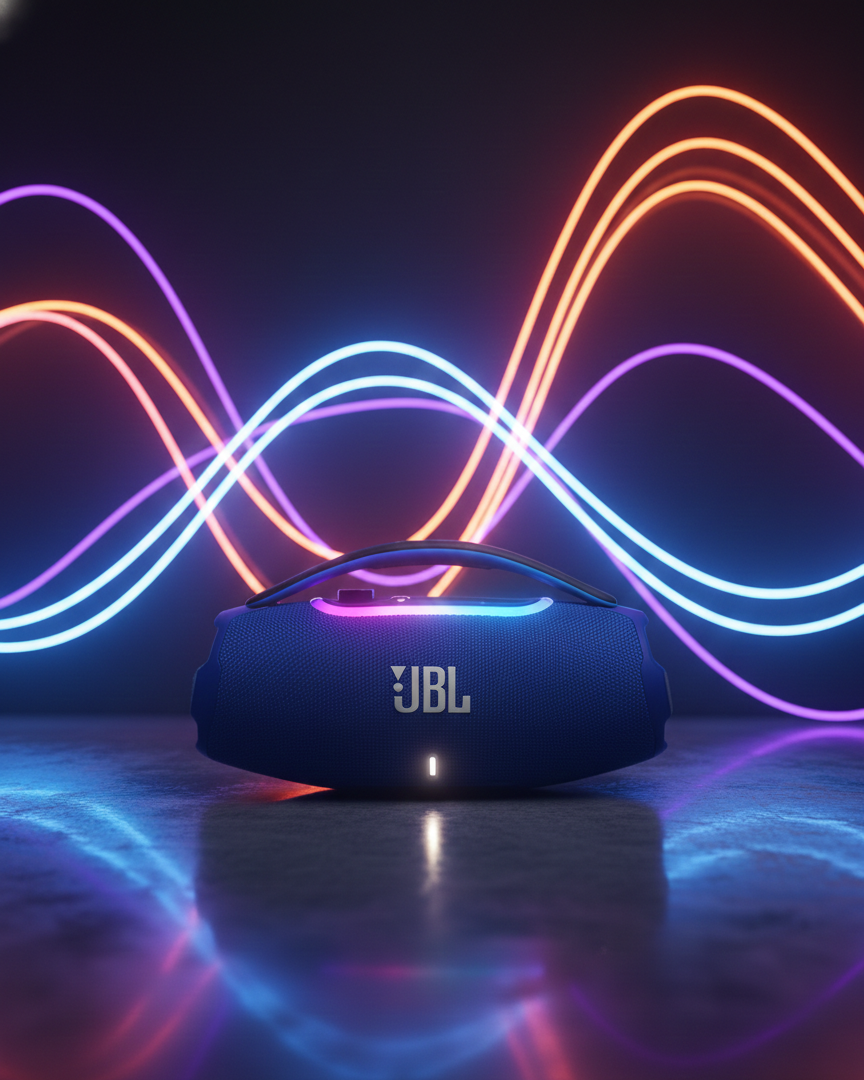 Edición Limitada - Parlante Boombox 3 LED